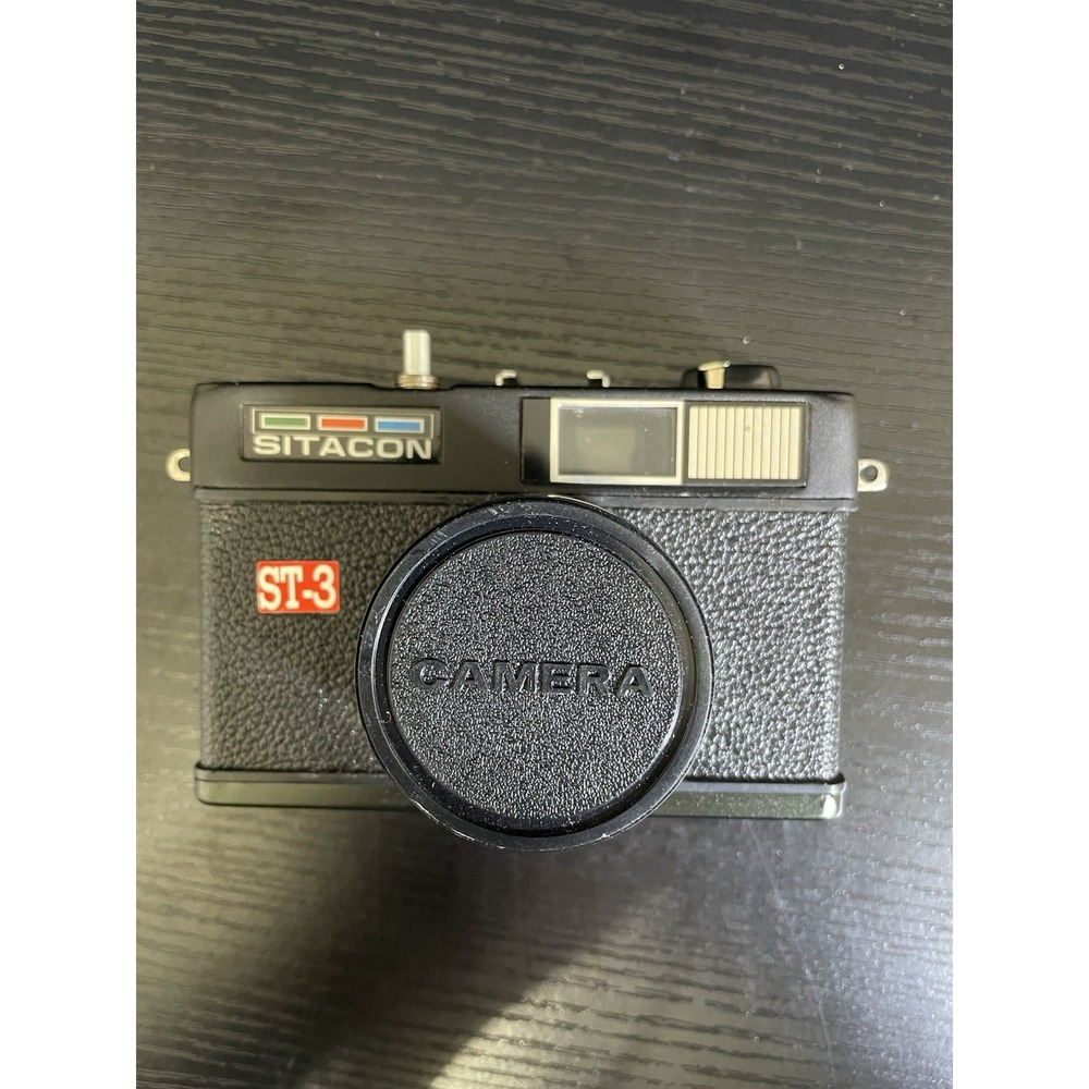 Vintage SITACON ST-3 35mm Film Camera Fixed Focus Compact Point & Shoot